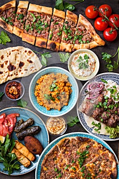 Traditional turkish dishes