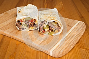 Traditional Turkish Durum, Wrap