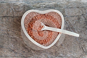 Traditional Turkish fermented dried food ingredient for Tarhana soup in Turkey