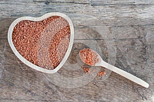 Traditional Turkish fermented dried food ingredient for Tarhana soup in Turkey