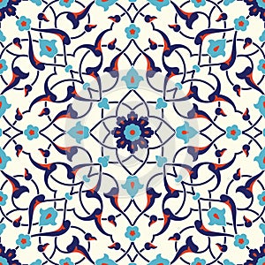 Traditional Turkish Seamless Pattern
