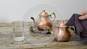 Traditional Turkish tea