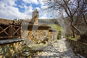 Traditional Turkish village Sirince in Izmir, Turkey