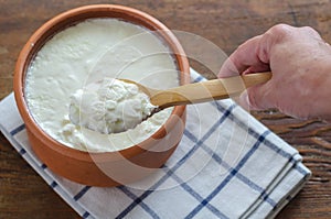 Traditional Turkish Yogurt