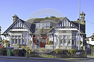 Traditional and typical houses of Adare, one the most beautiful towns of Ireland