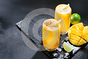 A traditional U.S. summer drink, the Mangonada is a refreshing mango cocktail. Sour-sweet and peppery, it's a frozen