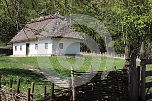 Traditional Ukraine house