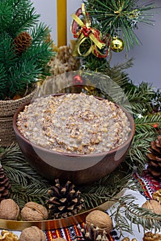 Traditional Ukrainian Christmas dish