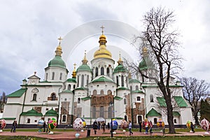 Traditional Ukrainian Festival of Easter eggs (Pysanka) in Kyiv, Ukraine