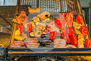 Traditional Uruguayan Asado Food, Montevideo, Uruguay