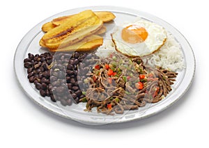 Pabellon Criollo, venezuelan national dish photo