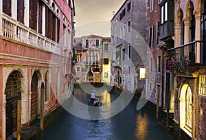 Traditional Venice gondola ride