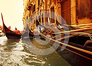 Traditional Venice gondola ride