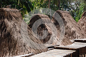 Traditional village Bena on Flores