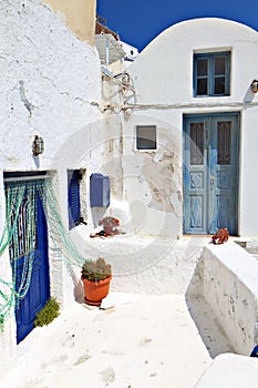 Traditional village in Greece