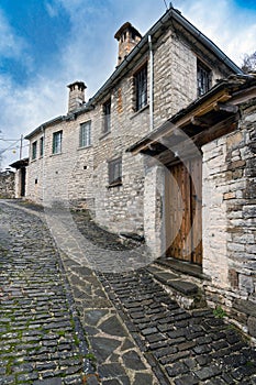 Traditional village in Greece