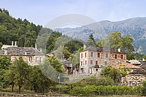 Traditional village in Greece