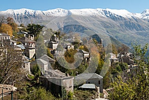 Traditional village in Greece