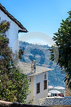 The traditional village of Makrinitsa