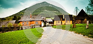 Traditional village in Slovakia