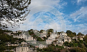 Traditional village of Vitsa in Central Zagori, Epirus region, in the Ioannina regional unit in Greece.