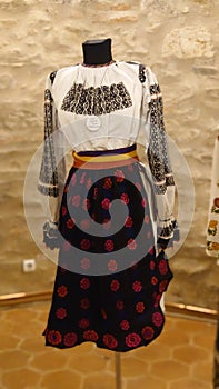 Traditional vintage romanian clothing - UNESCO heritage