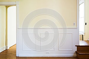Traditional Wall With Wainscoting Panel photo
