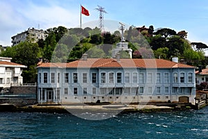 Traditional waterfront houses on the Bosphorus