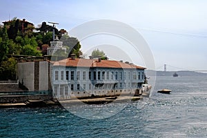 Traditional waterfront houses on the Bosphorus