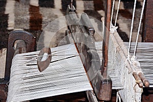 Traditional weaving loom