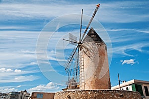 Traditional windmill