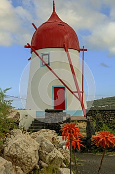 Traditional  windmill of Graciosa Island