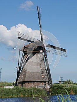 Traditional Windmill in the Netherlands