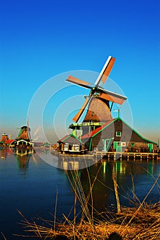 Traditional Windmill, symbol of Holland