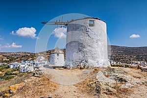 Traditional windmills, Greece