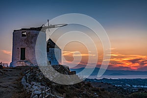 Traditional windmills, Greece