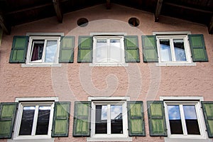 Traditional Window Facade