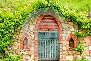 Traditional Wine Cellars - Vrbice, Czech Republic, Europe