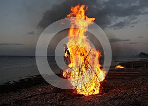 Traditional witchburning