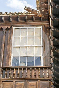 Traditional Wooden Balcony
