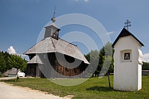 Traditional wooden church, Slovakia