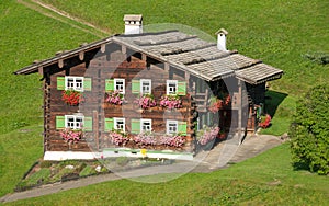 Traditional wooden House,Kleinwalsertal,Austria