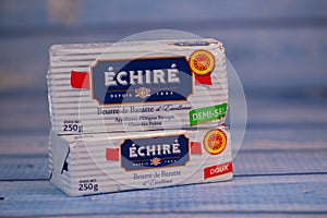 Traditional wrapped butter sticks, Echire butter of France, Echire dairy, Unique know-how