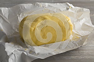 Traditional yellow Dutch butter