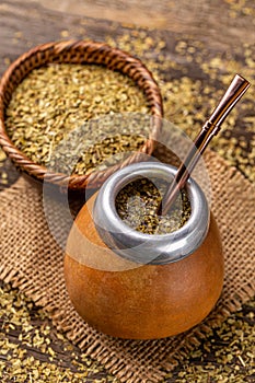 Traditional yerba mate tea