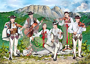 Traditional Zakopane Band