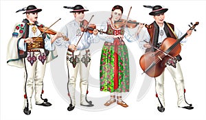 Traditional Zakopane Folk Band