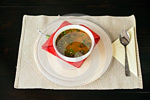 Traditionally romanian Soup