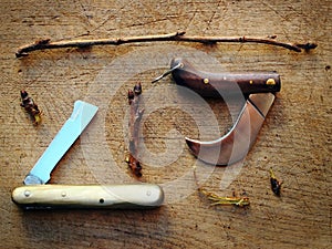 Traditionals grafting knives
