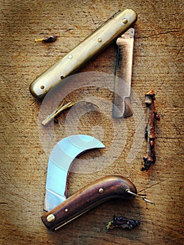 Traditionals grafting knives